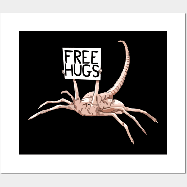 Funny free hugs Wall Art by jrgenbode